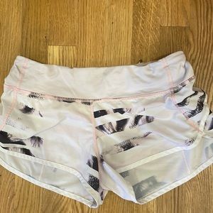 Lululemon running shorts. Size 4